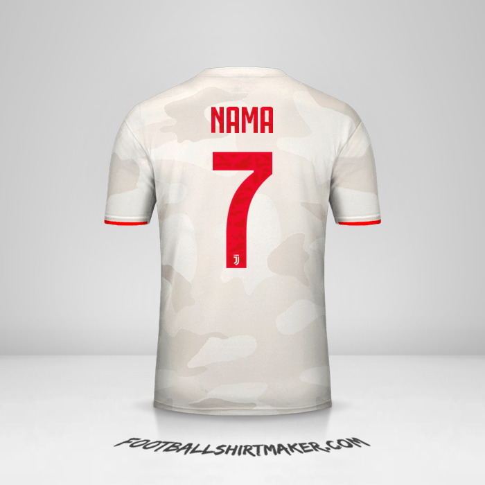 Jersey Juventus FC Cup 2019/20 Alternatif -  nama - 7