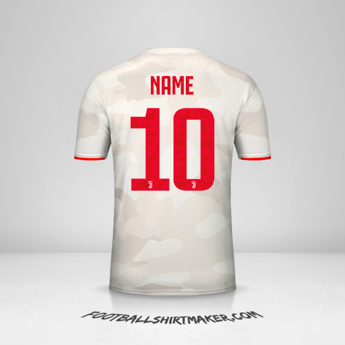 Shirt Juventus FC Cup 2019/20 Away -  name - 10
