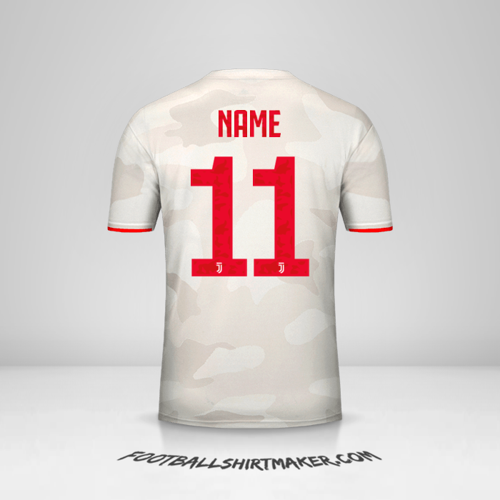 Jersey Juventus FC Cup 2019/20 Away -  name - 11