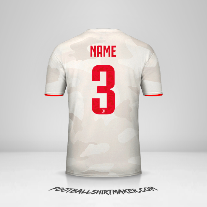 Trikot Juventus FC Cup 2019/20 Auswärts -  name - 3