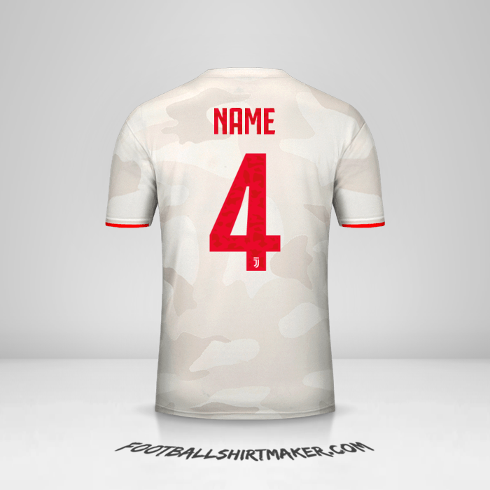 Trikot Juventus FC Cup 2019/20 Auswärts -  name - 4