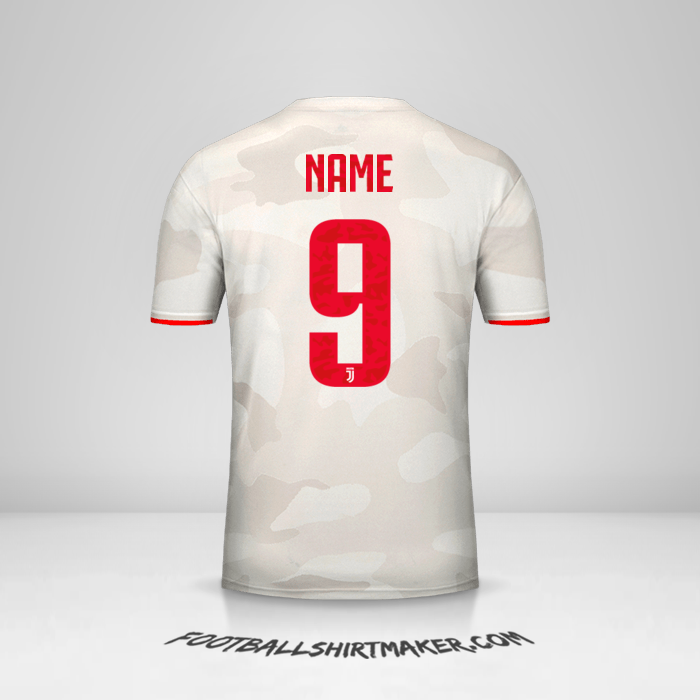 Jersey Juventus FC Cup 2019/20 Away -  name - 9