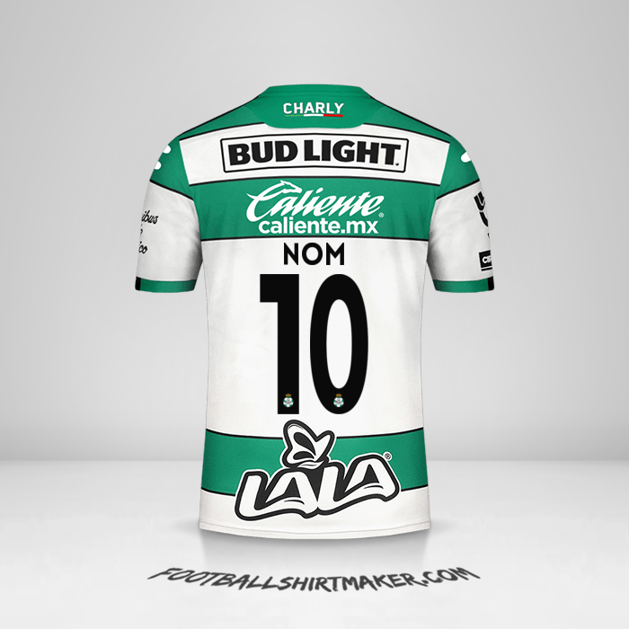 Maillot Santos Laguna 2019/20 -  nom - 10