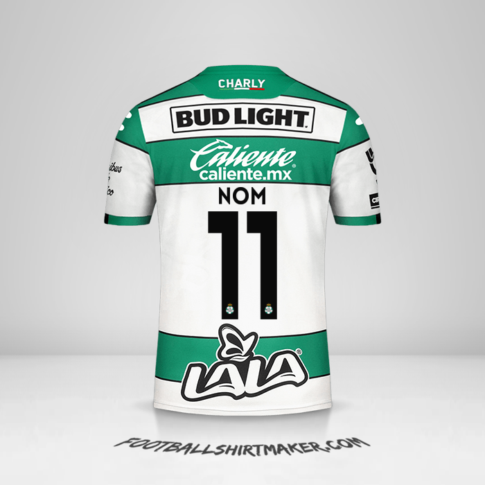 Maillot Santos Laguna 2019/20 -  nom - 11
