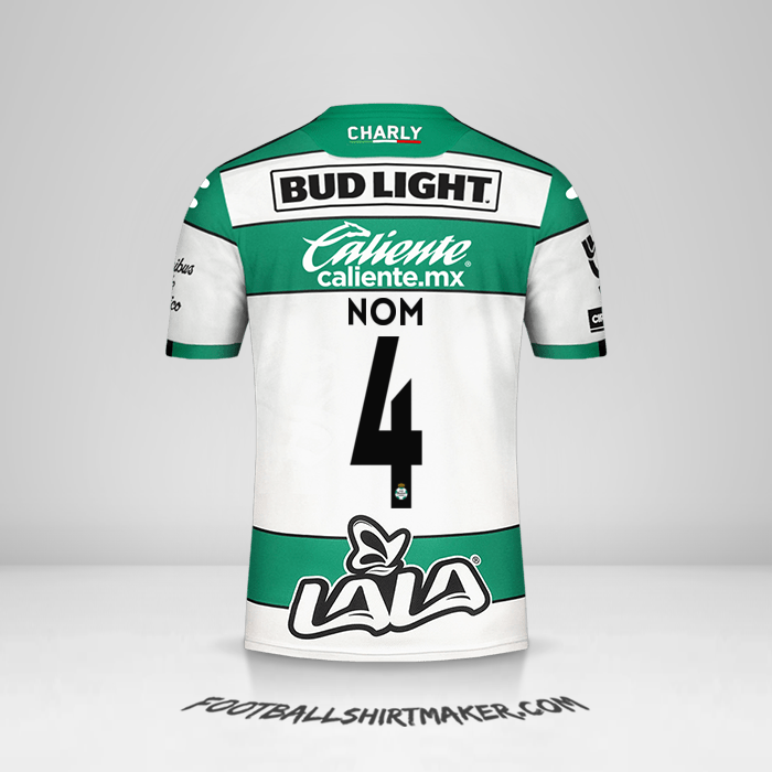 Maillot Santos Laguna 2019/20 -  nom - 4