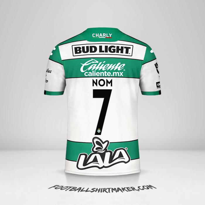 Maillot Santos Laguna 2019/20 -  nom - 7