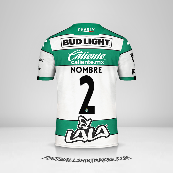 Jersey Santos Laguna 2019/20 -  nombre - 2