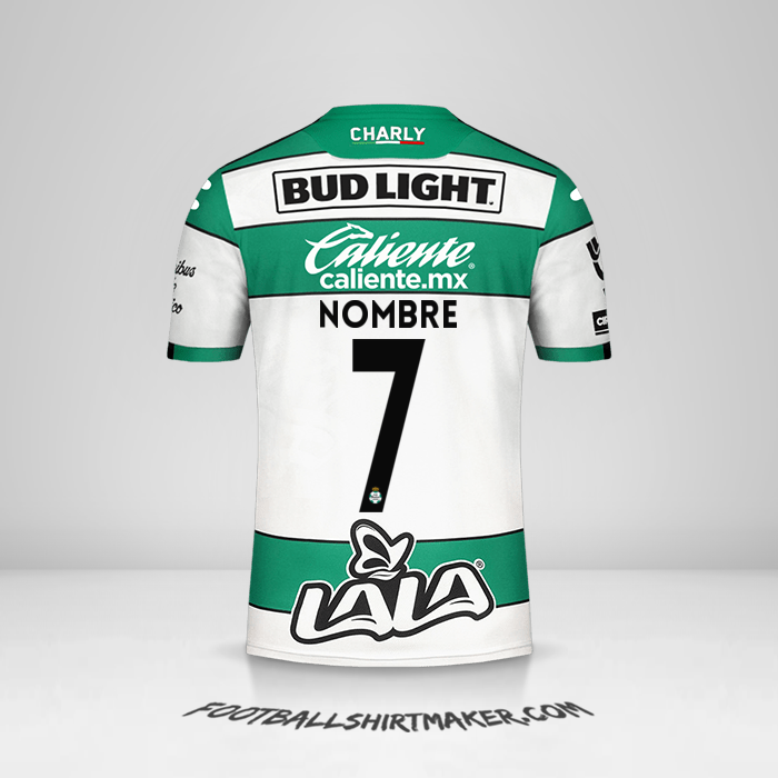 Jersey Santos Laguna 2019/20 -  nombre - 7