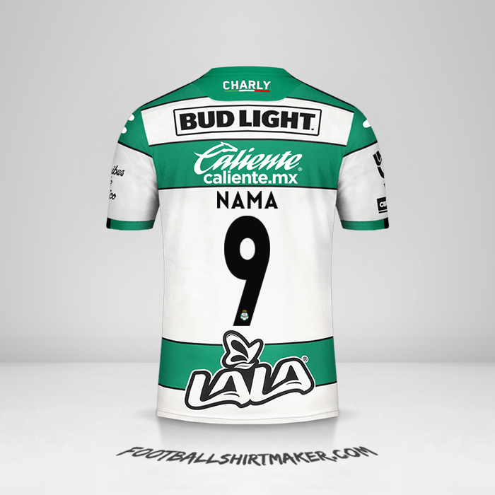 Jersey Santos Laguna 2019/20 -  nama - 9