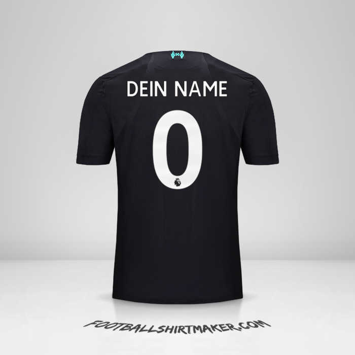 Trikot Liverpool FC 2019/20 III -  dein name - 0