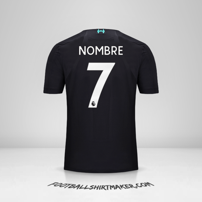 Jersey Liverpool FC 2019/20 Tercera -  nombre - 7