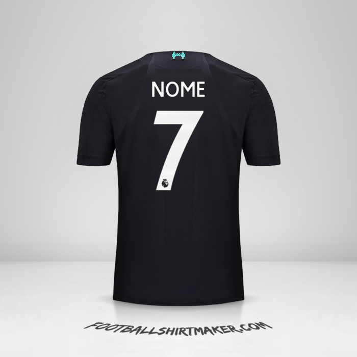Maglia Liverpool FC 2019/20 Terza -  nome - 7