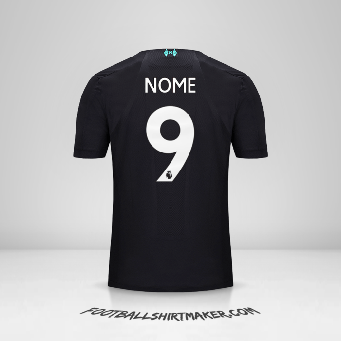 Maglia Liverpool FC 2019/20 Terza -  nome - 9