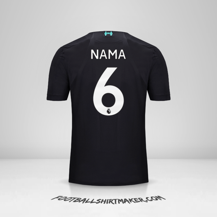 Jersey Liverpool FC 2019/20 Ketiga -  nama - 6