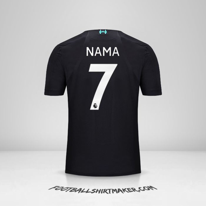 Jersey Liverpool FC 2019/20 Ketiga -  nama - 7