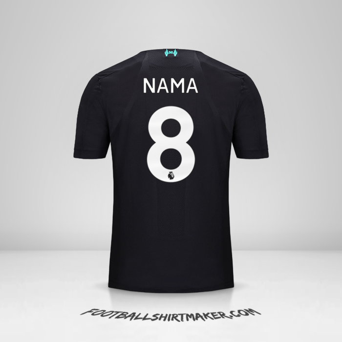Jersey Liverpool FC 2019/20 Ketiga -  nama - 8