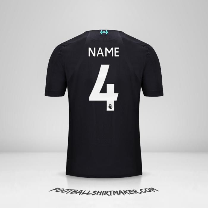 Shirt Liverpool FC 2019/20 Third -  name - 4