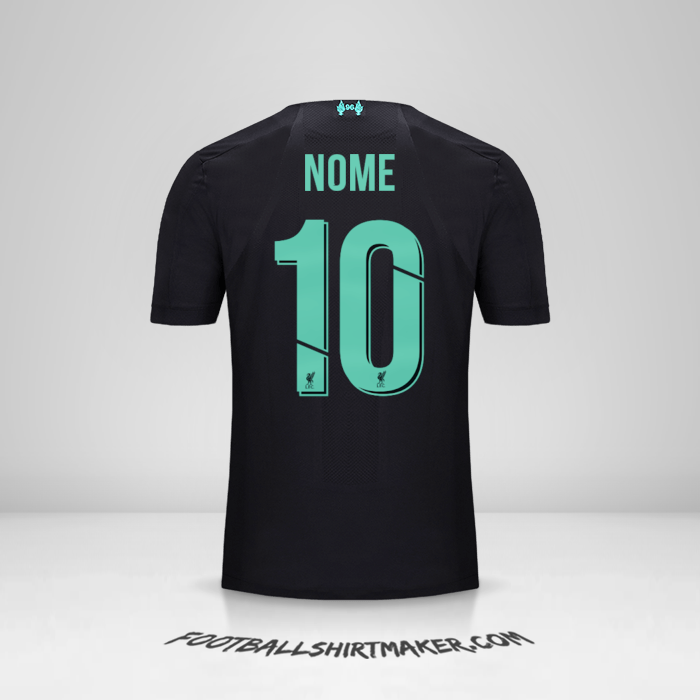 Maglia Liverpool FC Cup 2019/20 Terza -  nome - 10