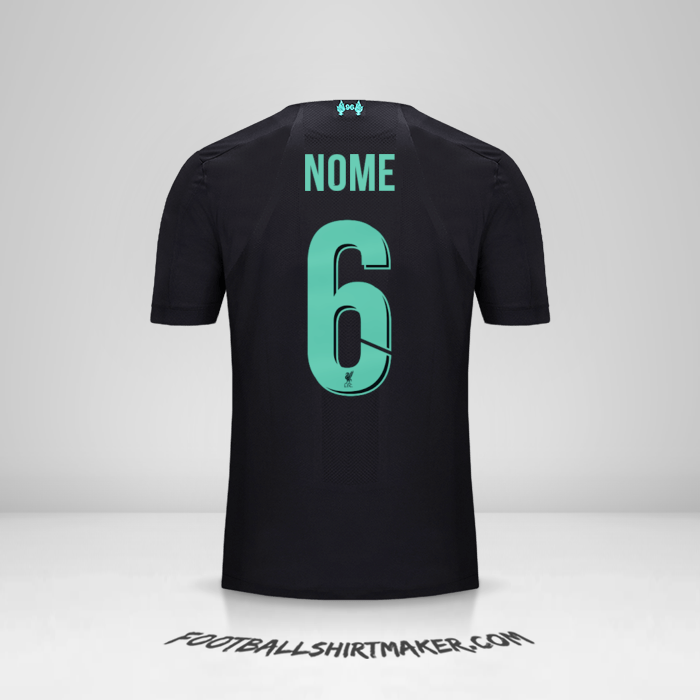 Maglia Liverpool FC Cup 2019/20 Terza -  nome - 6