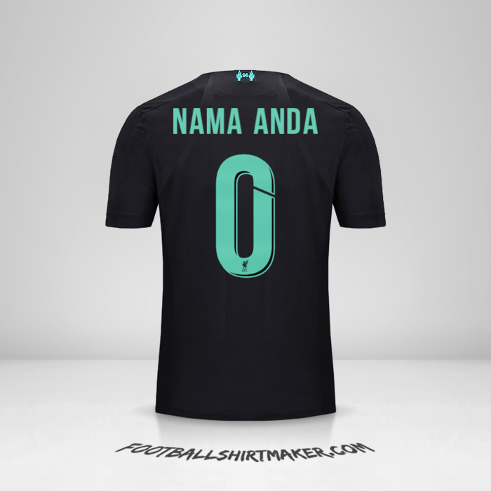 Jersey Liverpool FC Cup 2019/20 III -  nama anda - 0
