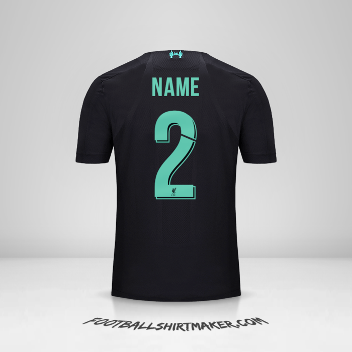 Trikot Liverpool FC Cup 2019/20 Dritte -  name - 2