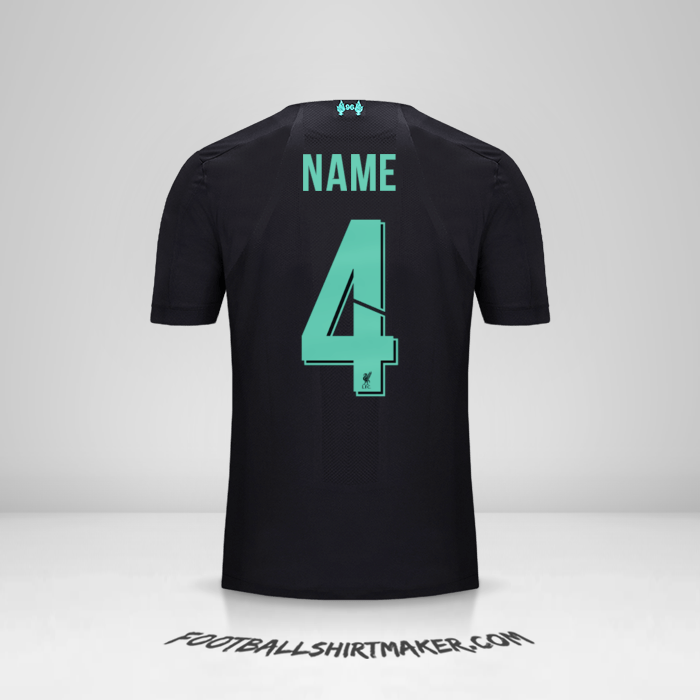 Jersey Liverpool FC Cup 2019/20 Third -  name - 4