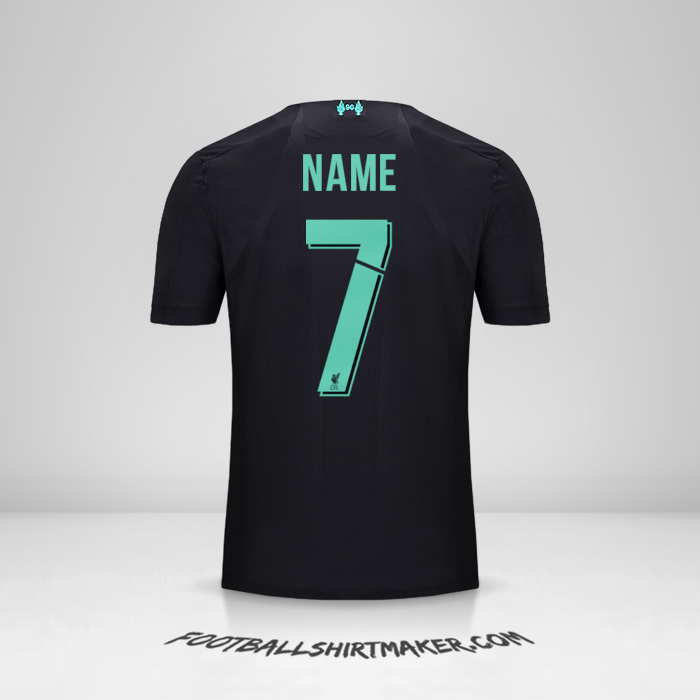 Trikot Liverpool FC Cup 2019/20 Dritte -  name - 7