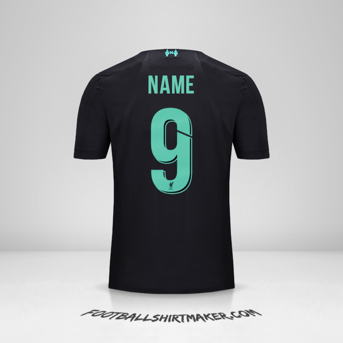 Jersey Liverpool FC Cup 2019/20 Third -  name - 9