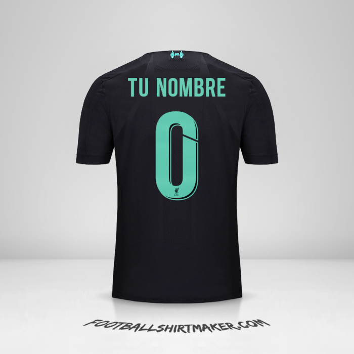 Jersey Liverpool FC Cup 2019/20 III -  tu nombre - 0