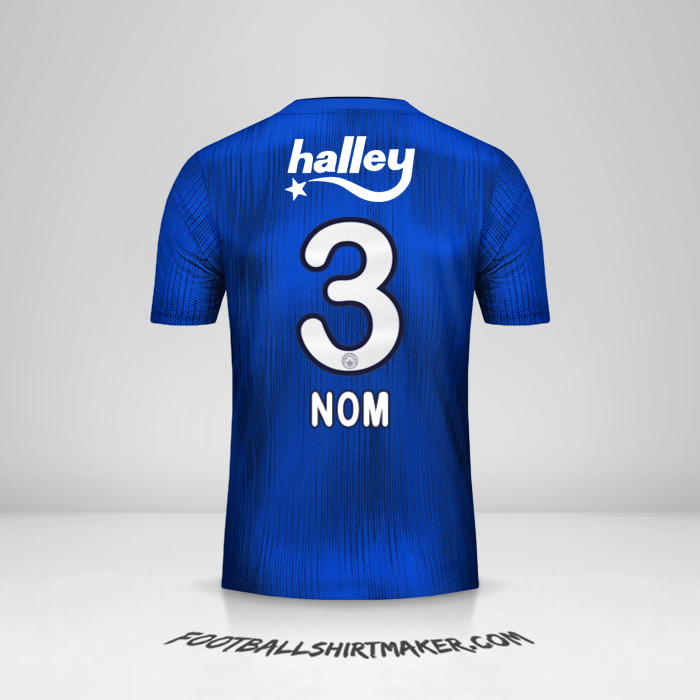 Maillot Fenerbahce SK 2019/20 Troisième -  nom - 3