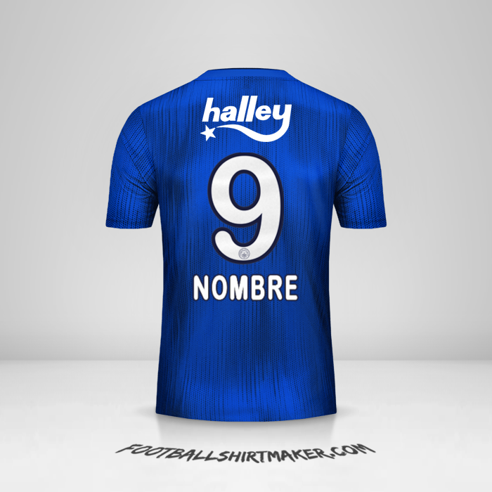 Jersey Fenerbahce SK 2019/20 Tercera -  nombre - 9