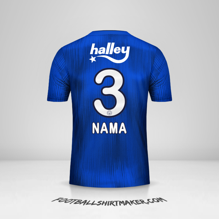 Jersey Fenerbahce SK 2019/20 Ketiga -  nama - 3