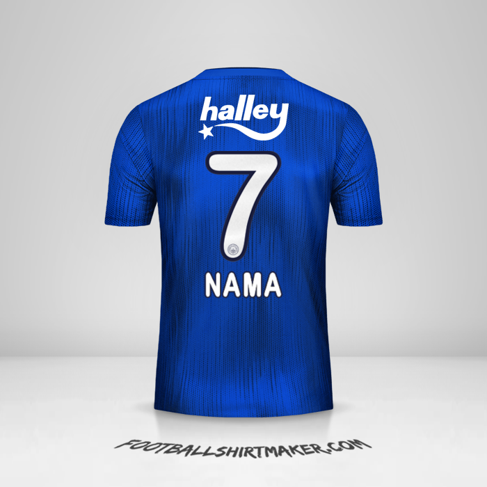 Jersey Fenerbahce SK 2019/20 Ketiga -  nama - 7