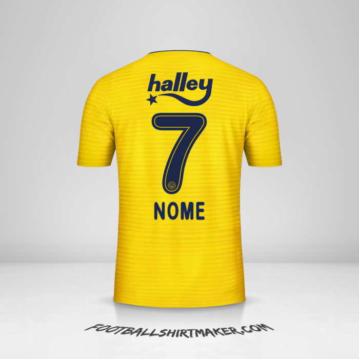 Maglia Fenerbahce SK 2019/20 Seconda -  nome - 7