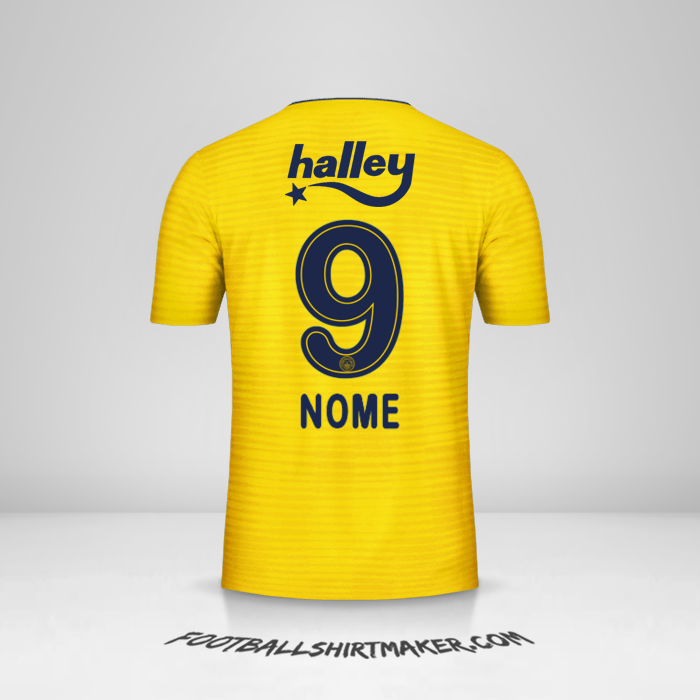 Maglia Fenerbahce SK 2019/20 Seconda -  nome - 9