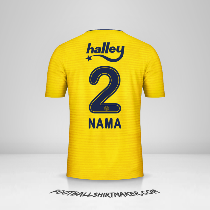 Jersey Fenerbahce SK 2019/20 Alternatif -  nama - 2