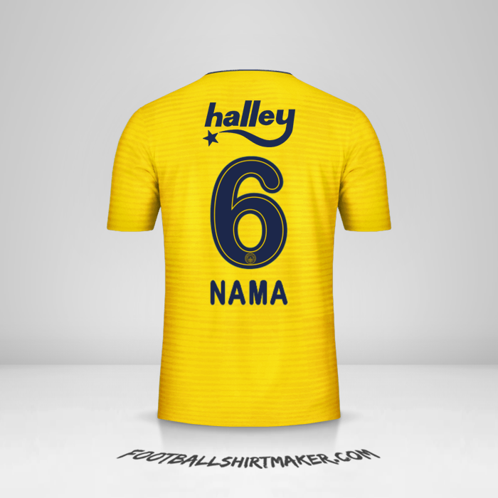Jersey Fenerbahce SK 2019/20 Alternatif -  nama - 6
