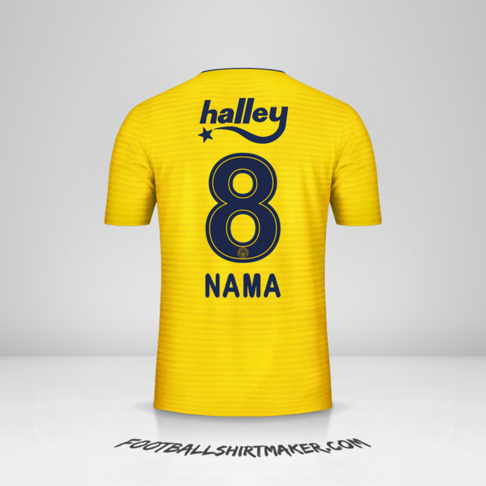 Jersey Fenerbahce SK 2019/20 Alternatif -  nama - 8