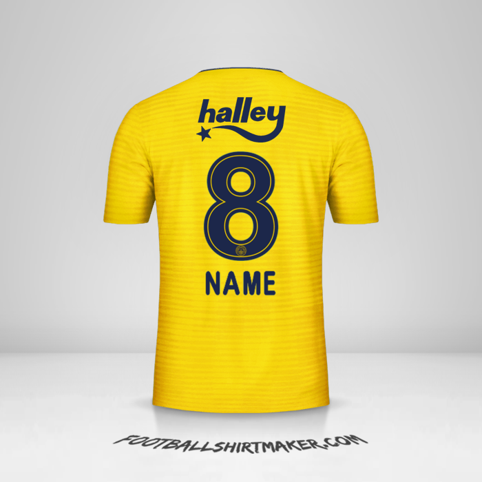 Shirt Fenerbahce SK 2019/20 Away -  name - 8