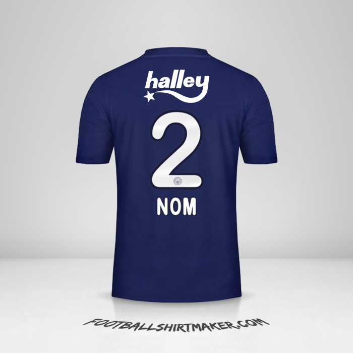 Maillot Fenerbahce SK 2019/20 -  nom - 2