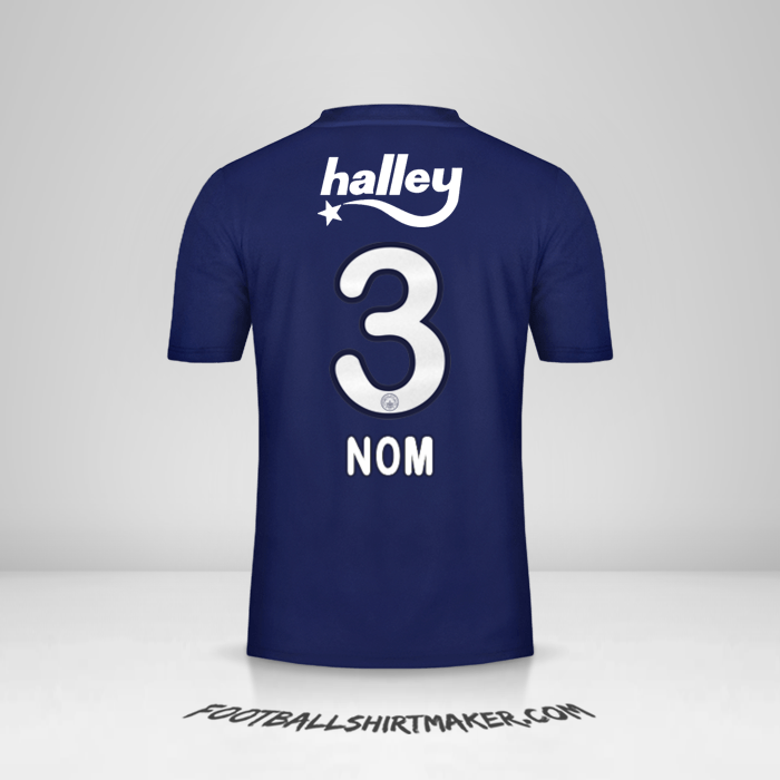 Maillot Fenerbahce SK 2019/20 -  nom - 3