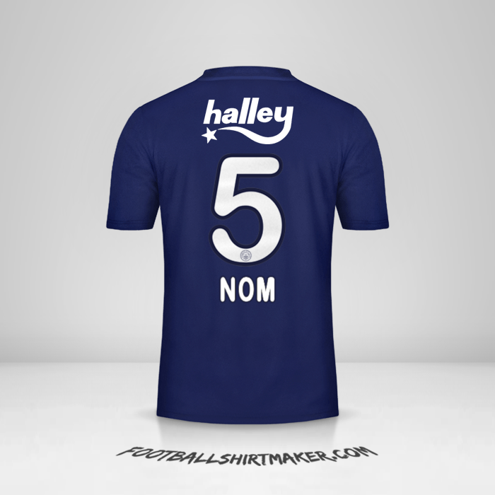 Maillot Fenerbahce SK 2019/20 -  nom - 5