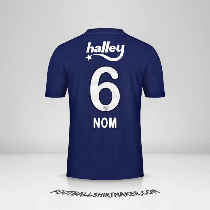 Maillot Fenerbahce SK 2019/20 -  nom - 6