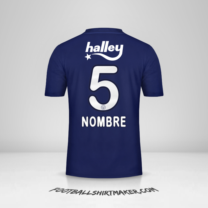Jersey Fenerbahce SK 2019/20 -  nombre - 5