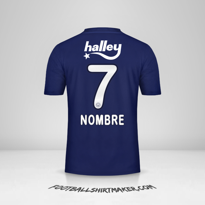 Camiseta Fenerbahce SK 2019/20 -  nombre - 7