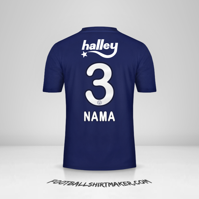Jersey Fenerbahce SK 2019/20 -  nama - 3