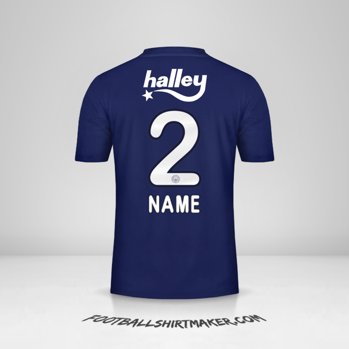 Jersey Fenerbahce SK 2019/20 -  name - 2