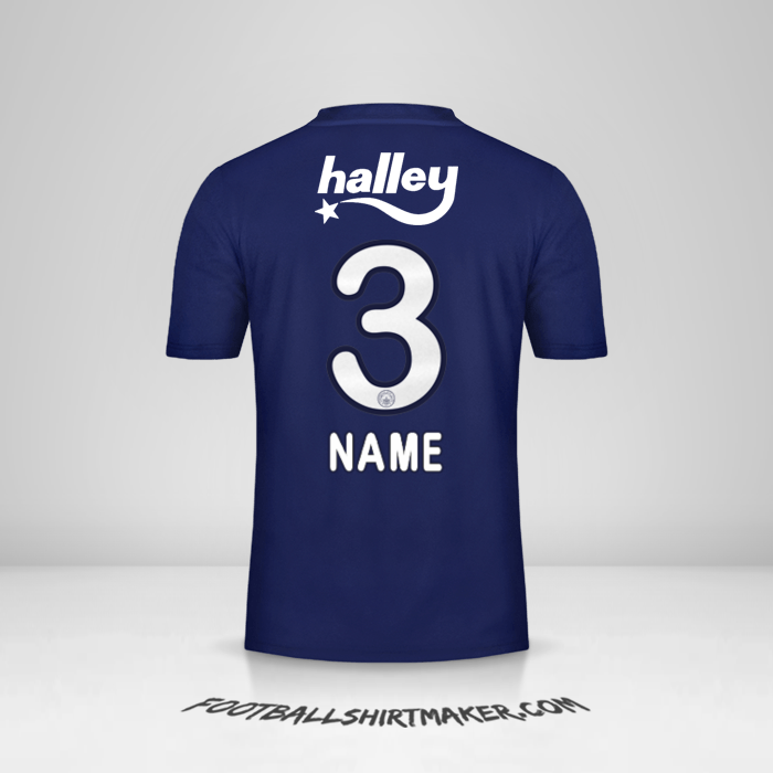 Trikot Fenerbahce SK 2019/20 -  name - 3