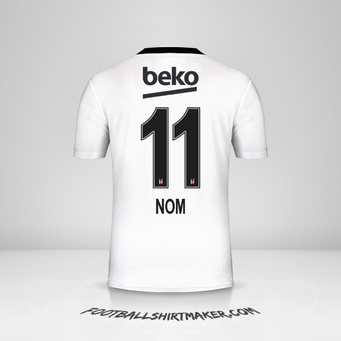 Maillot Besiktas JK 2019/20 -  nom - 11