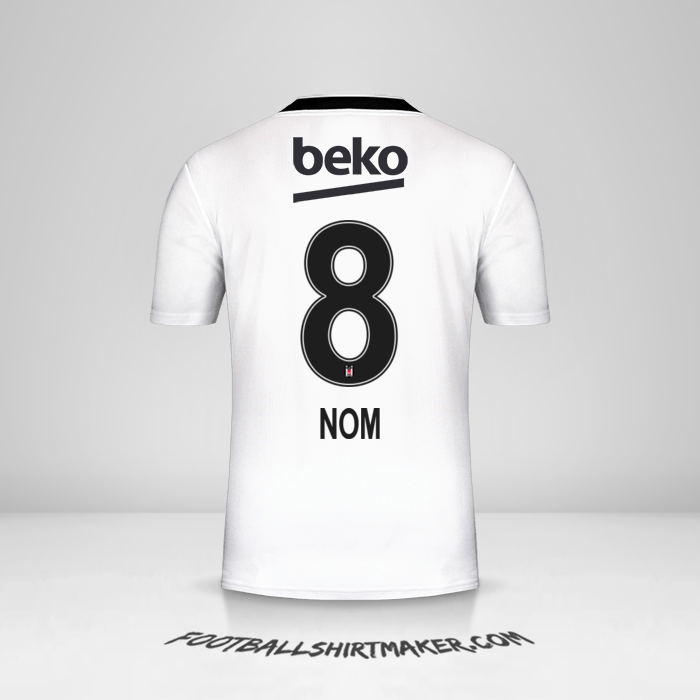 Maillot Besiktas JK 2019/20 -  nom - 8